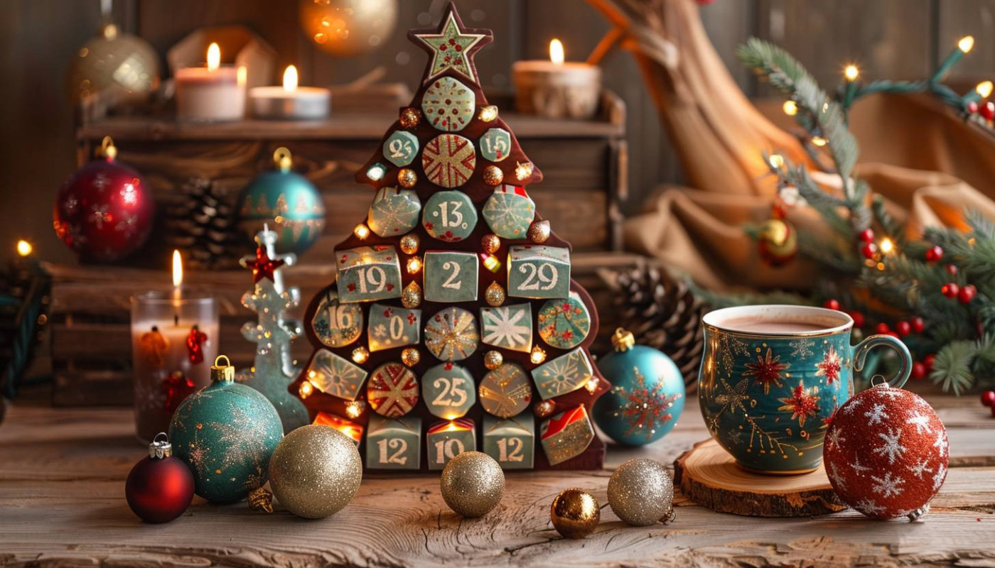 Comment créer un calendrier de l'avent original pour attendre Noël